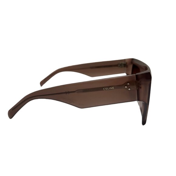 Women's Sunglasses, CELINE 60mm Flat Top Gradient Sunglasses - Picture 4 of 6